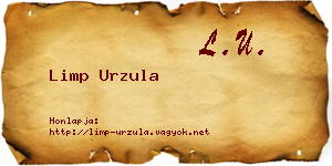 Limp Urzula névjegykártya